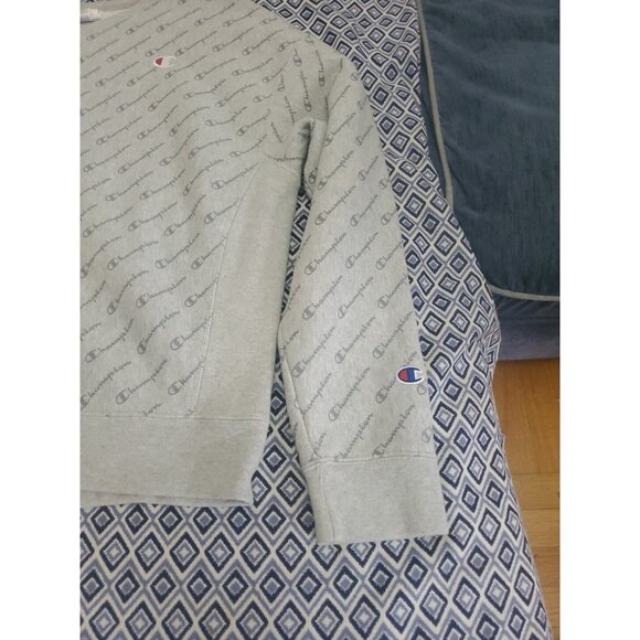 Vintage Gray Champion Reverse Weave Thick Monogram Men's Size XL - Picture 4 of 16